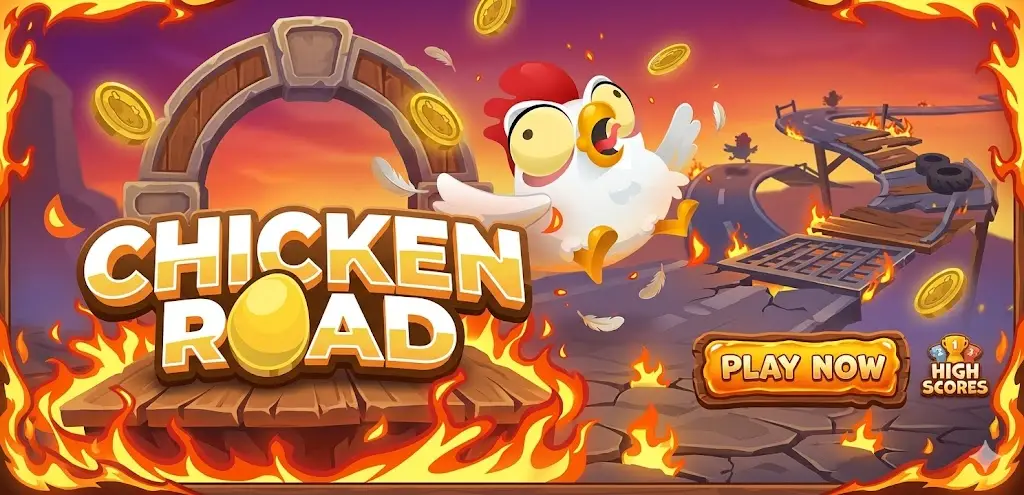 Chicken Road játék felület